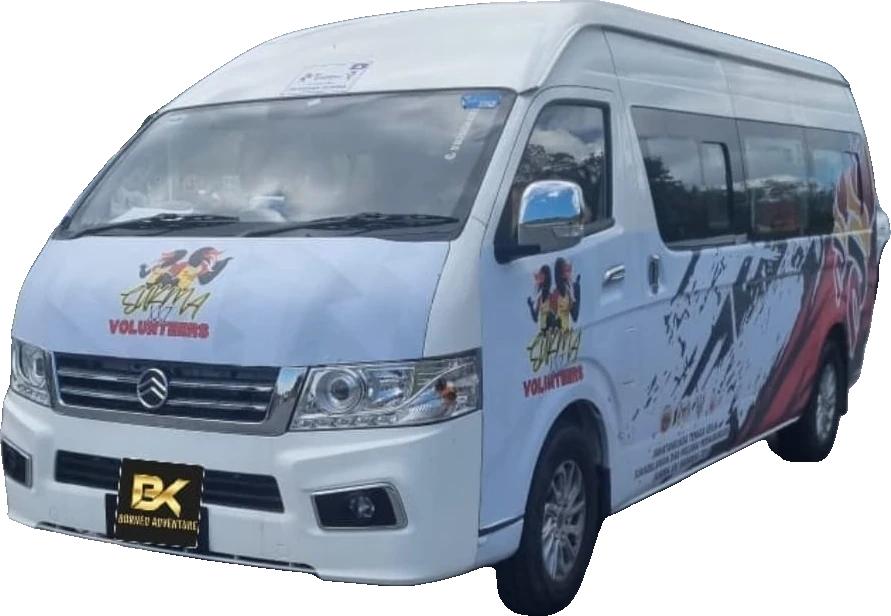 Golden Dragon 19-Seater from the BK Borneo Adventure fleet
